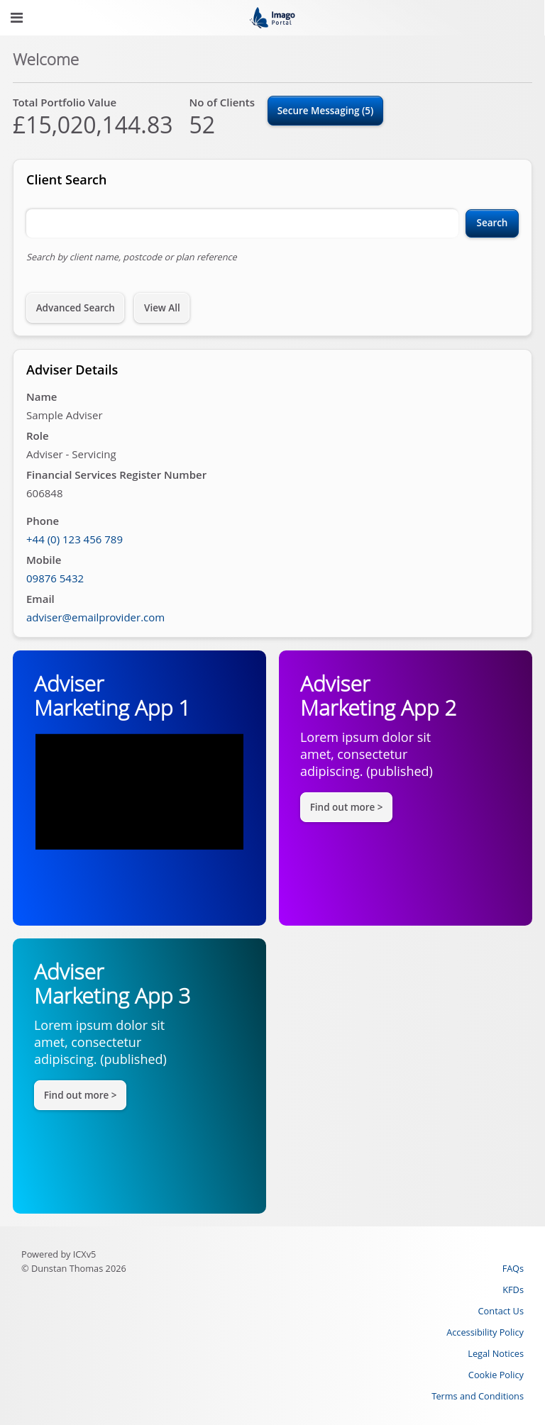 SecureMessaging > 08 Secure Message Type Config > ADVANCED